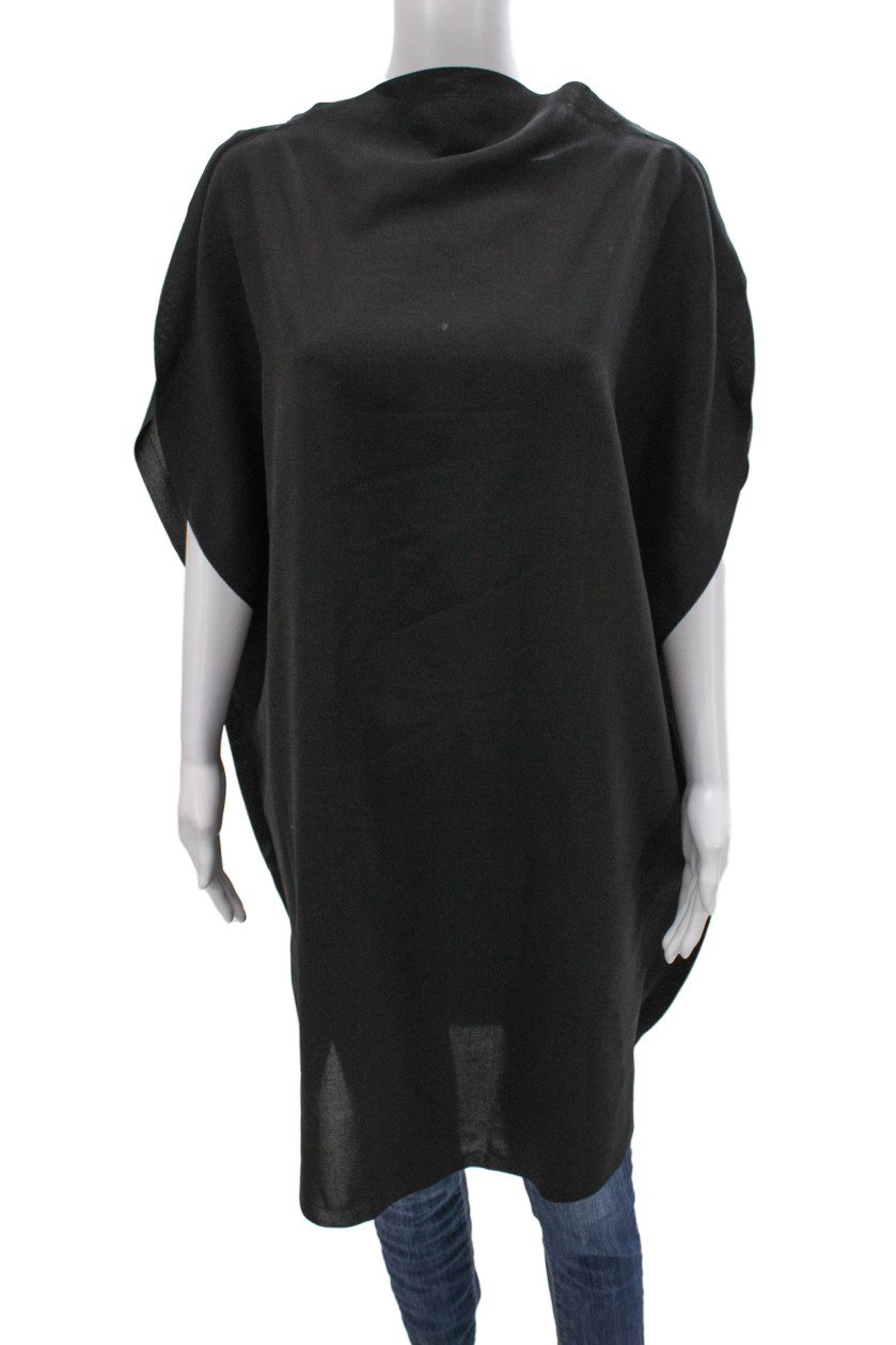 COS Womens Polyester High Neck Sleeveless Solid Blouse Size 4Free Shipping in US $100+ Orders | $6.95 Orders Below