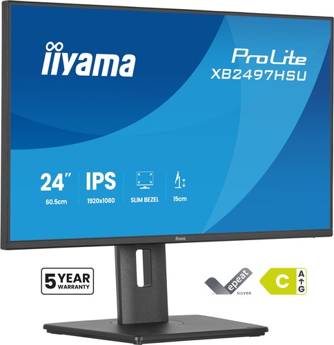 Iiyama Prolite XB2497HSU-B1. Display Diagonal: 60.5 Cm 23.8"" Display Resolution: