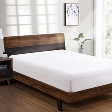 King Fitted Sheet Only - Hotel Quality Fitted Sheet King Size - Ultra Soft  ...