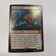 Goblin Welder FOIL LP Duel Decks: Elves Vs Inventors MTG 35 / 76 English