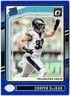 2024 Donruss Optic #221 Cooper DeJean, Eagles 045/199 RC Rated Rookie Blue Prizm