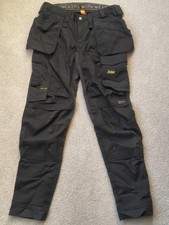 Womens Snickers 6247. Work Trousers.  Multi Pockets Size 31" waist 33" leg