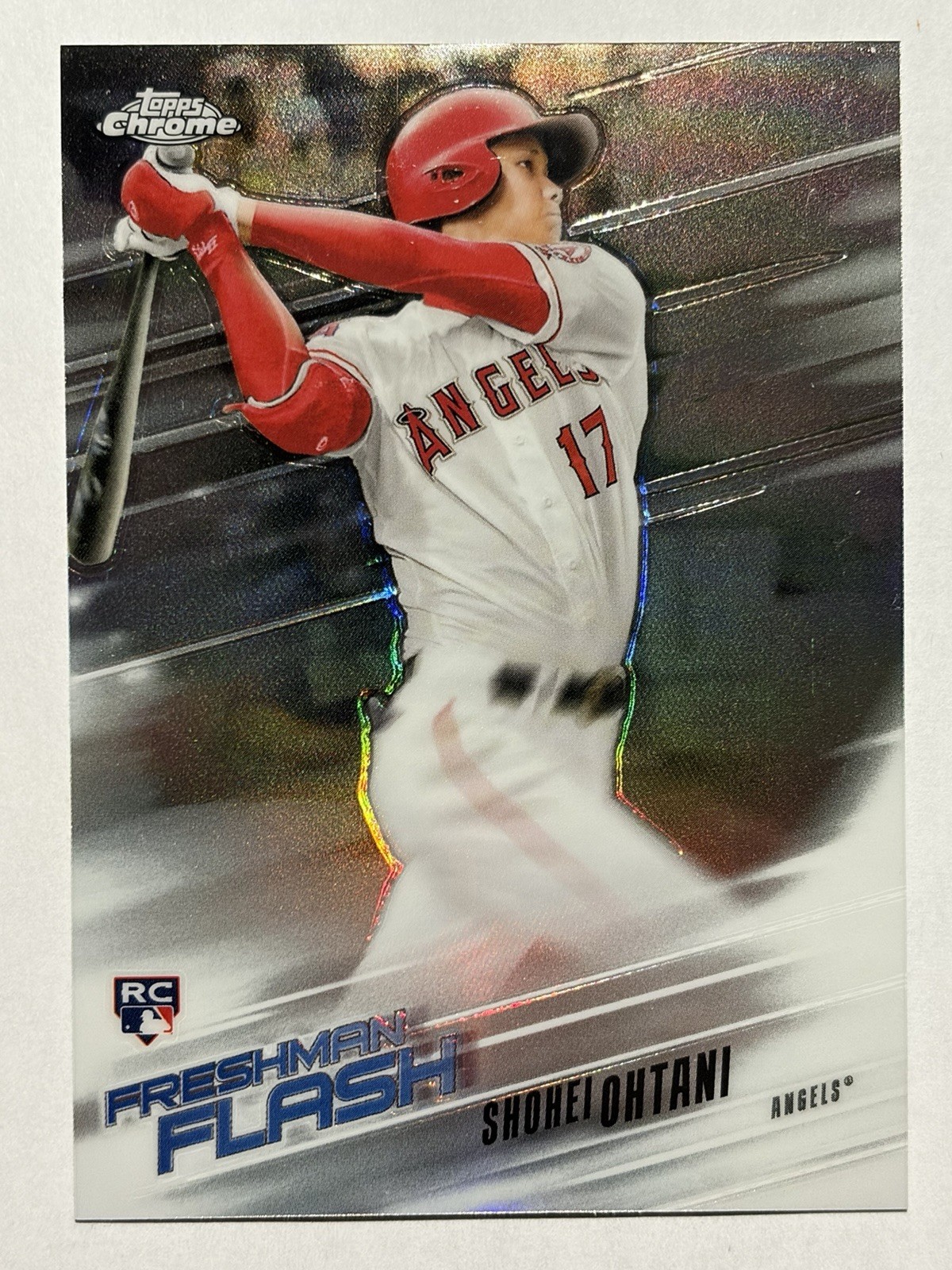2018 Topps Chrome Shohei Ohtani Freshman Flash #FF-1 Rookie RC Angels Dodgers 1