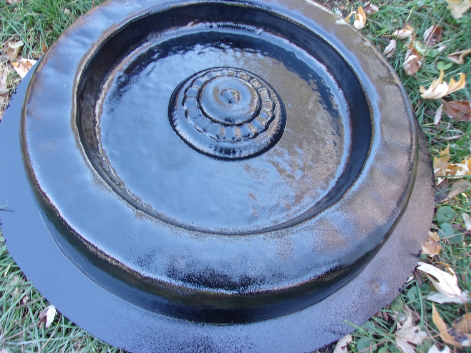 Concrete birdbath mold 3/16