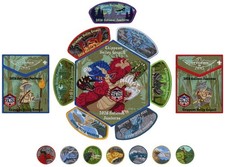 2026 Chippewa Valley Council & Lodge # 337 -19 pc Full Color Dragon Set Jamboree