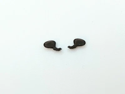 Rétroviseurs 4.50mm Noir - Résine 3D - 1:43 - Photo 1/2