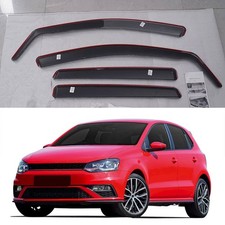 4 Stück Windabweiser Regenabweiser Für VW Polo 2009 2010 2011 - 2017