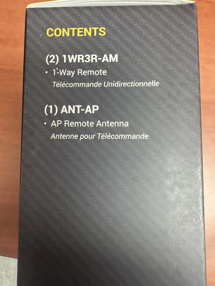 Compustar 1WR3 1-Way Remote 1-Button Car Remote Start Key Fob Transmitter - Image 3 of 3