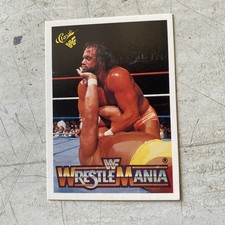 1990 Classic WWF The History of WrestleMania Hulk Hogan / Randy Savage #96 - WWE