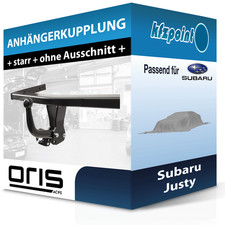 Für Subaru Justy 09.2003-12.2006 ORIS Anhängerkupplung starr neu