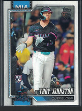 2026 Topps Series 1 Troy Johnston RC #317 Marlins
