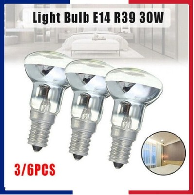 3-6PCS Replacement Lava Lamp E14 R39 30W Spotlight Screw in Light Bulb 240V