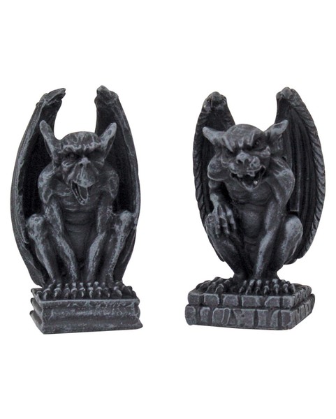2 StüCk Kleine Mini-Gargoyles 6Cm-image