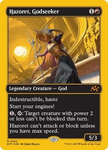 Hazoret, Godseeker (First-Place Foil) #462 Aetherdrift
