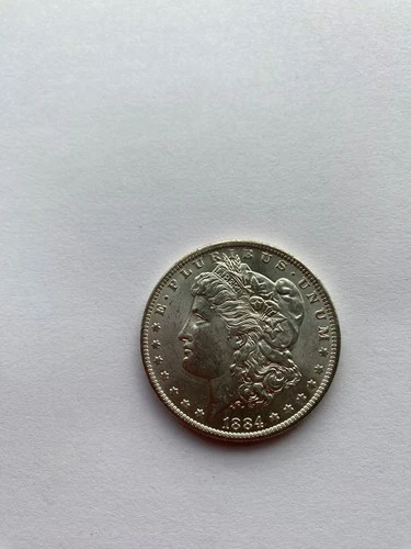 1884-O   Morgan Silver Dollar, BU beautiful coin