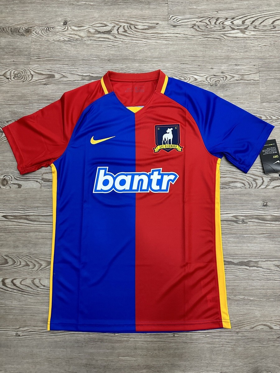 Nike AFC Richmond Ted Lasso Soccer Jersey Blue Red Men's