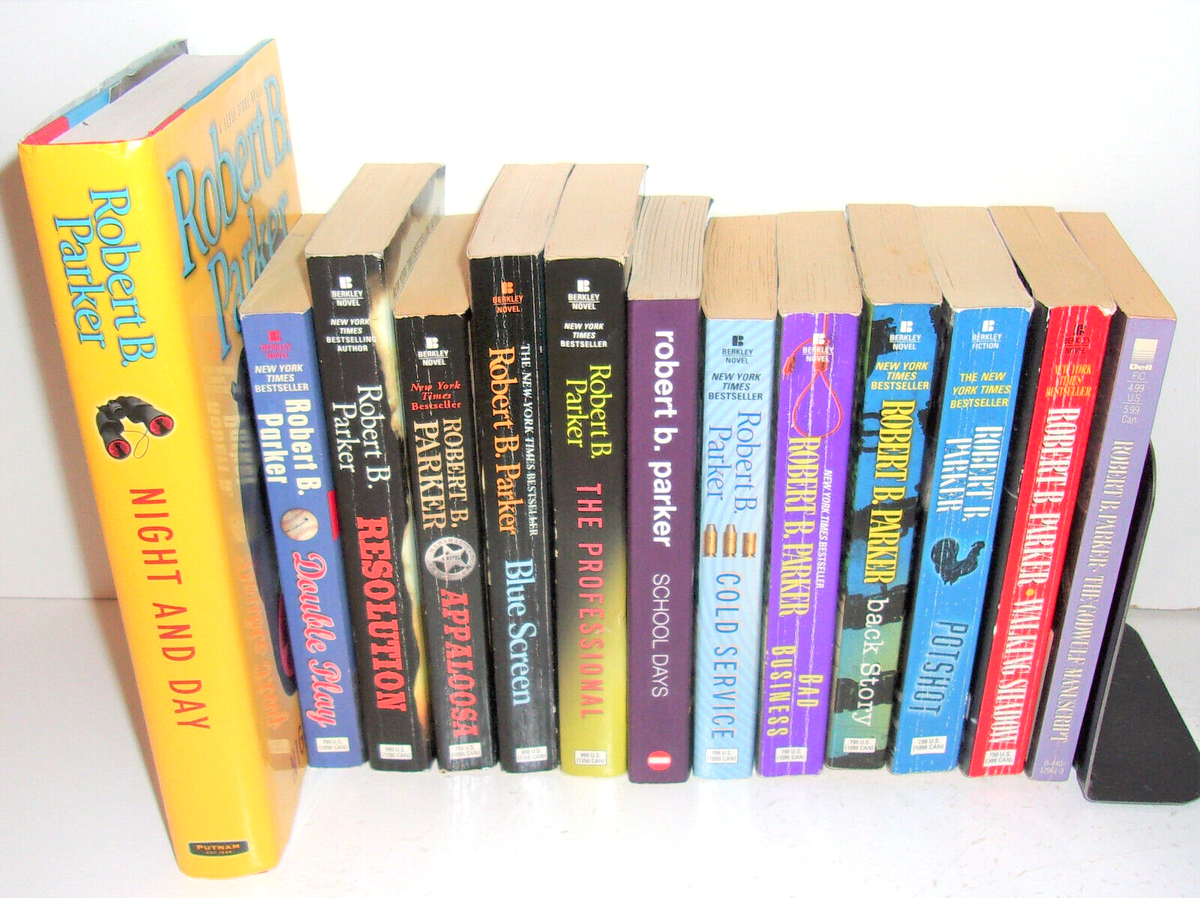 13 Robert B. Parker books 8 Spenser series 2 Virgil Cole