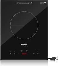 Built-In Induction Cooktop,  1800W Induction Hob Sensor Touch with 9 Power Level
