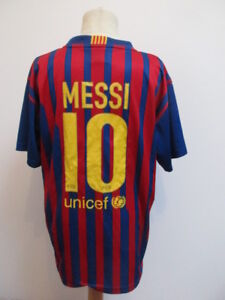 FC Barcelona N°10 Messi Size 12 Years 