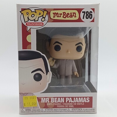 Funko Pop! Mr. Bean Pajamas 786 Classic British Movie Vinyl Figure Toy