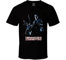 Terminator 2 Judgement Day Arnold Schwarzenegger Movie T Shirt