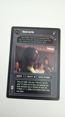 star wars card game Dannik Jerriko | eBay