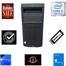 HP Z2 G4 Tower PC COMPUTER Workstation 3.20GH...