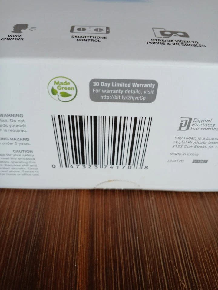 Sky Rider Mini Glow Pro Quadcopter Drone with Wi-fi Camera DRW417B - Image 2 of 4