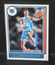 Kai Jones 2021-22 Panini NBA Hoops #230 RC Charlotte Hornets