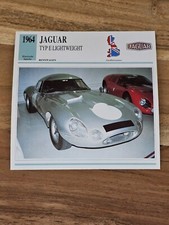 Jaguar Type E Lightweight - History & Specifications - Map
