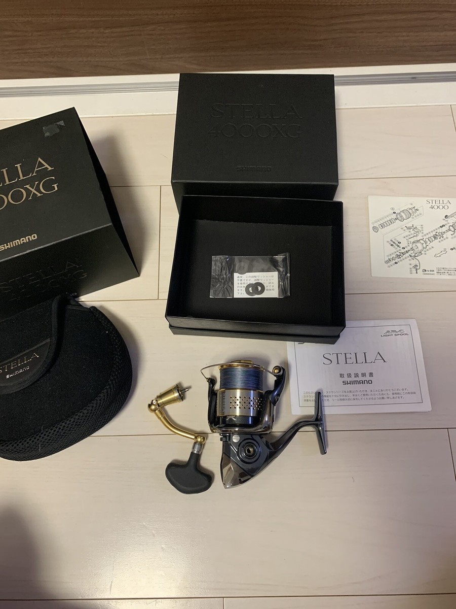 Excellent Fishing Reel Stella 4000XG Japan Shimano SD83H Excellent Fishing Reel Stella 4000XG Japan Shimano SD83H