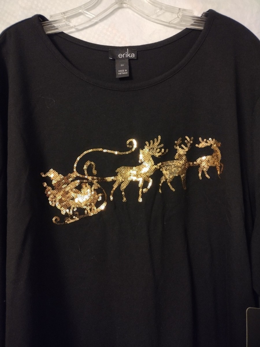 3x christmas top