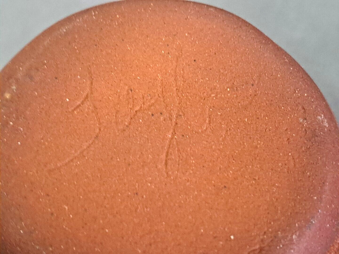 Vintage Stoneware Pottery Ladle Drip Glazed Redish Brown 10" Holds 7 oz! NICE!