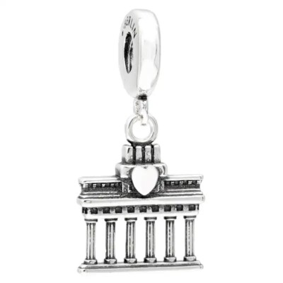 925 Sterlingsilber Berlin Brandenburgisches Tor für Charm Armband Anhänger