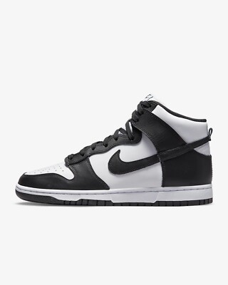 NEU! Nike Dunk High Black White 'Panda' - US 9/ EU 42,5