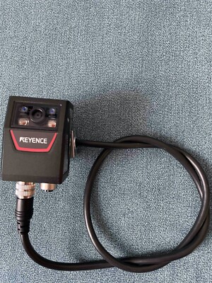 Keyence SR-751 Barcodeleser mit Versorgungskabel