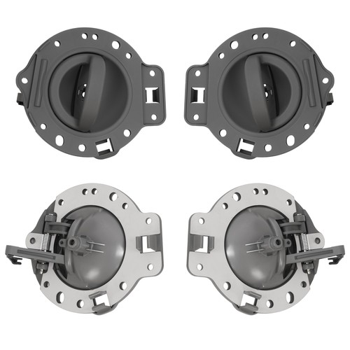 Inner Interior Front Rear Door Handles Gray Bolts 4 For JEEP COMMANDER 2006-2010 - Picture 4 of 13