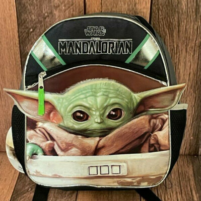 Star Wars The Mandalorian The Child Grogu Baby Yoda Kids Mini Backpack ...