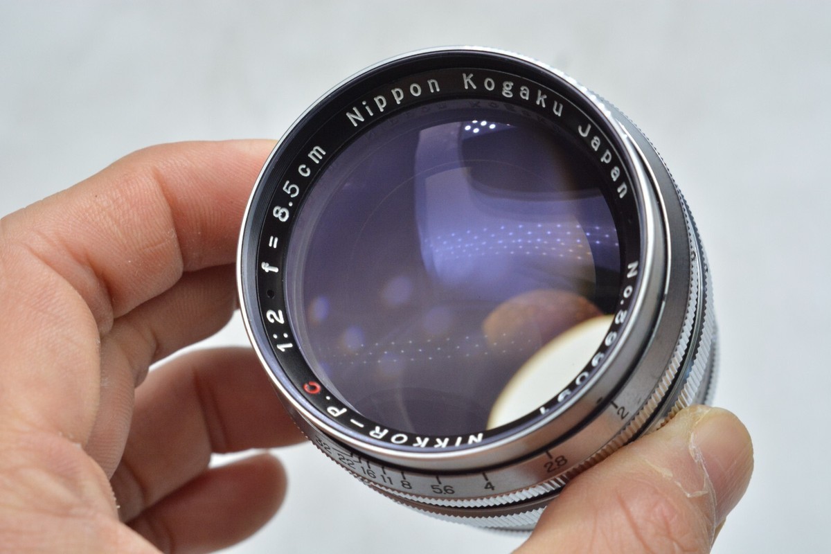 MINT] Nikon Nikkor P C 8.5cm f2 85mm Lens L39 Screw Mount from