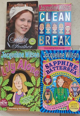 Jacqueline Wilson Bundle 4 Books Holiday Read