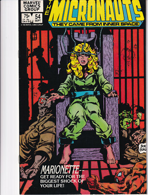 MARVEL Comics MICRONAUTS Vol. 1 No. 54 September 1983
