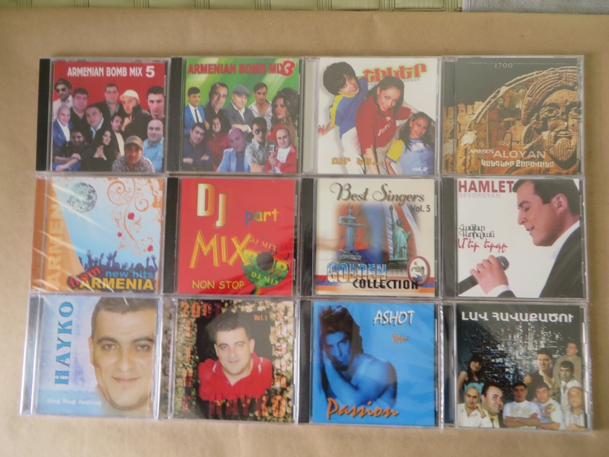 LOT OF ARMENIAN & RUSSIAN CDS YOU PICK UP WILL COMBINE SHIPPING.