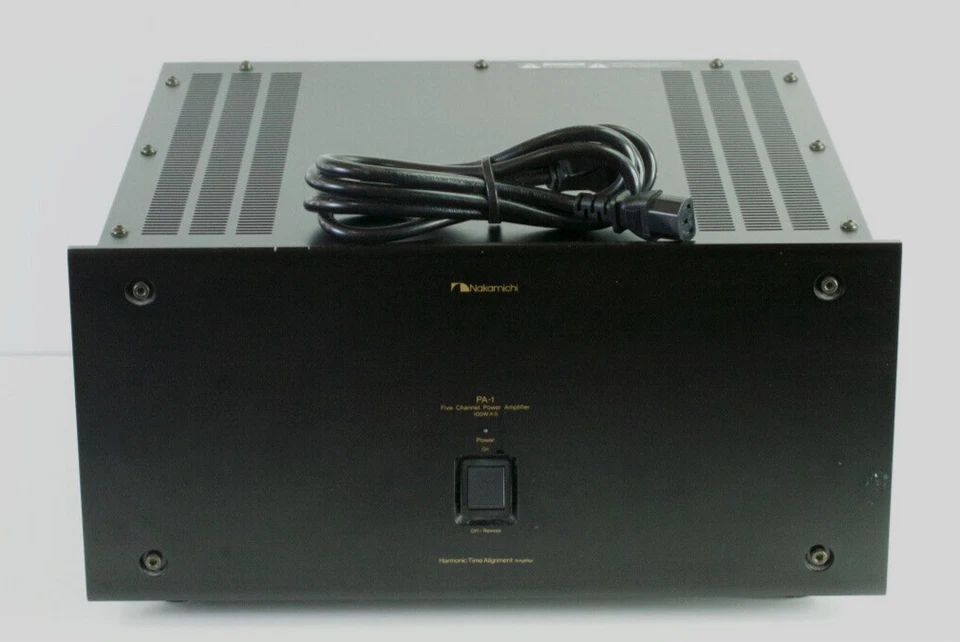 Amplificador/amplificador Nakamichi PA-1 5 canales de potencia 100WPC M651 Foto 3 de 4