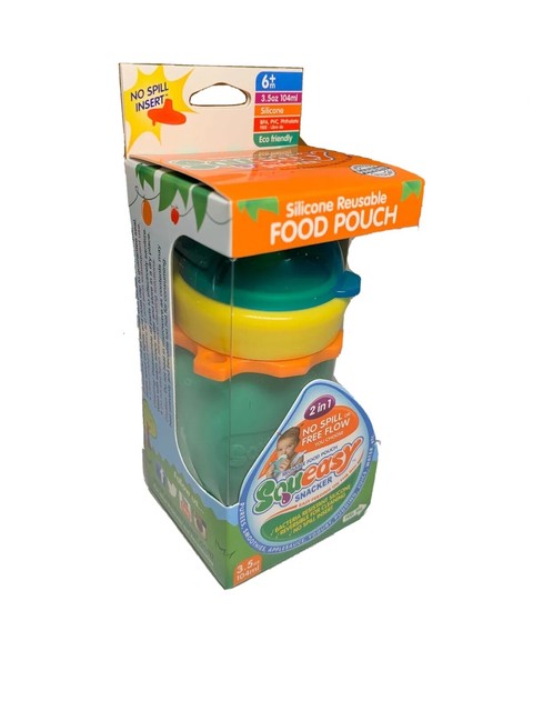 sili squeeze reusable food pouch