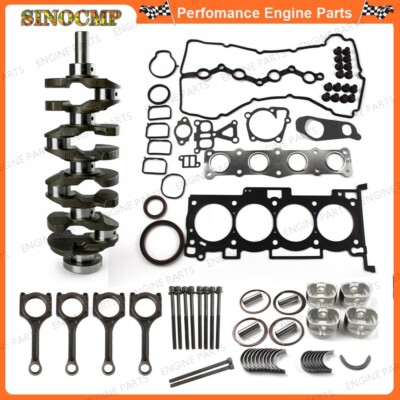 G4KE Engine Rebuild Kit - Pistons Gasket Crankshaft Conrods For Hyundai KIA 2.4L
