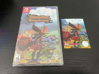 BRAND NEW Monster Sanctuary - Limited Run #134 W/ TRADING CARD [Nintendo Switch]