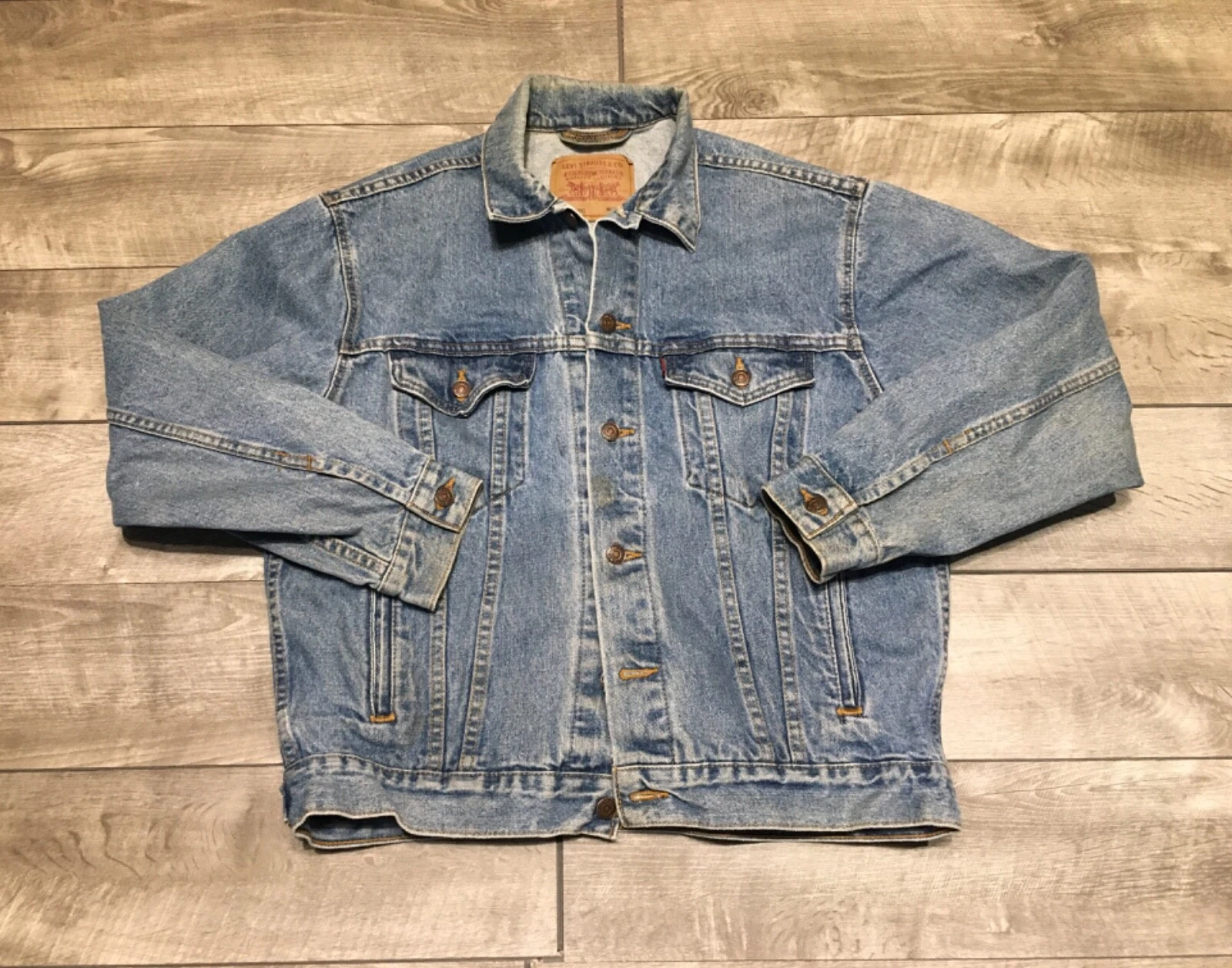 levi's trucker coat vintage jacket