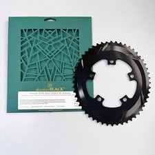 AbsoluteBlack corona stradale ovale 110x5 per pedivella stradale pre 2014 (nero)