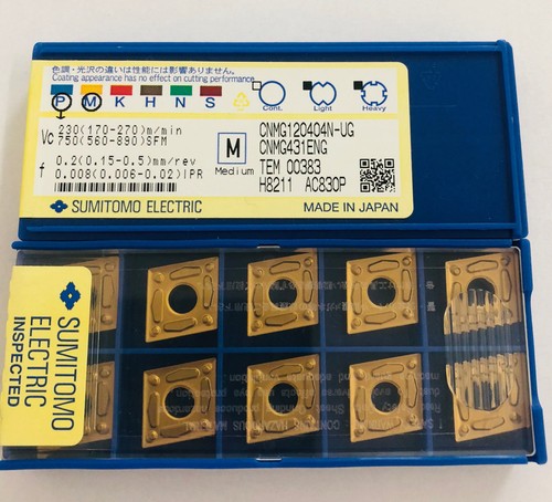 SUMITOMO DNMG/CNMG/SNMG/CCMT/TNMG... ORIGINAL NEU 10 Stück. - Picture 4 of 40