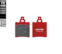 BremsbeläGe Galfer FD048G1805 Semi-Metall Trial Hinten 6Mm FüR Fantic Motor